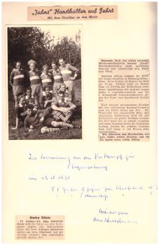 1951 Einweihung Sportplatz Presse11